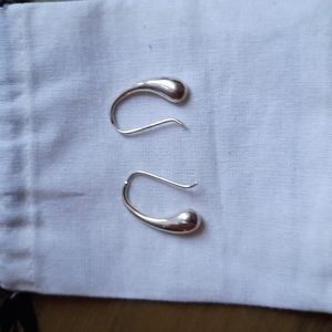 Silver earrings